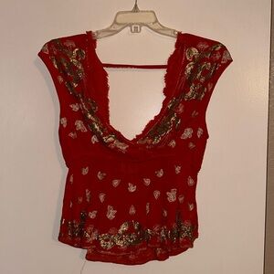 Lightly worn Free people shirt